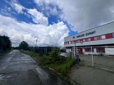 Hala de vanzare Copacelu Valcea, 400 mp, teren 800 mp, acces TIR, showroom